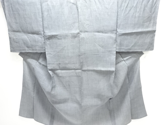JAPANESE KIMONO / ANTIQUE AUTHENTIC OJIYA CHIJIMI MENS KIMONO